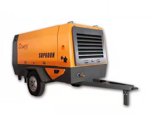 雙級壓縮柴油移動式空壓機(jī)