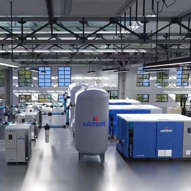 青島空壓機后處理：冷干機與吸干機的博弈